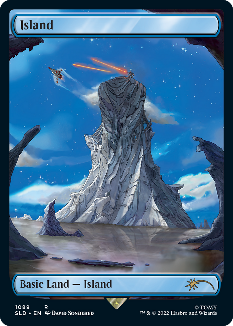Island (1089) (SLD-1089) [Secret Lair] Drop MTG Single Wizards of the Coast