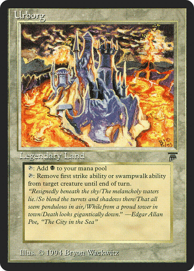 Urborg (LEG-) [Oldschool] Legends MTG Single Wizards of the Coast