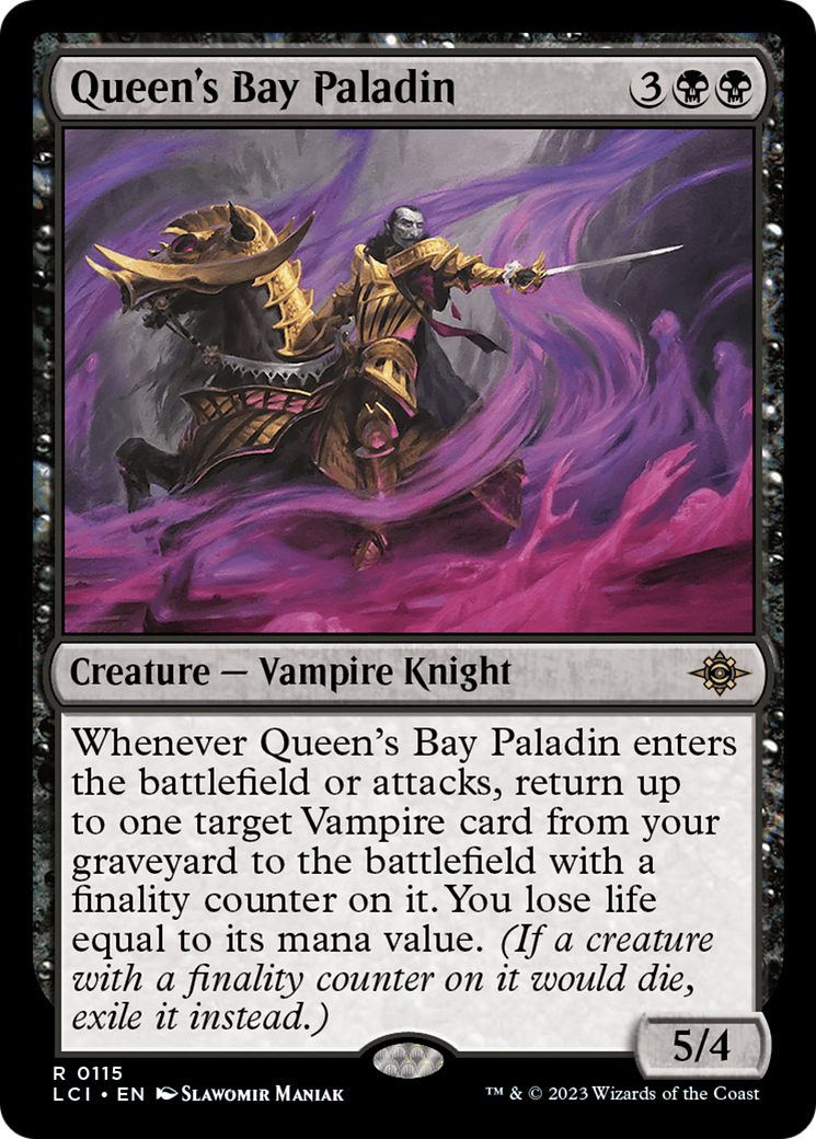 Queen's Bay Paladin (LCI-115) [The Lost Caverns of Ixalan] MTG Single Wizards of the Coast