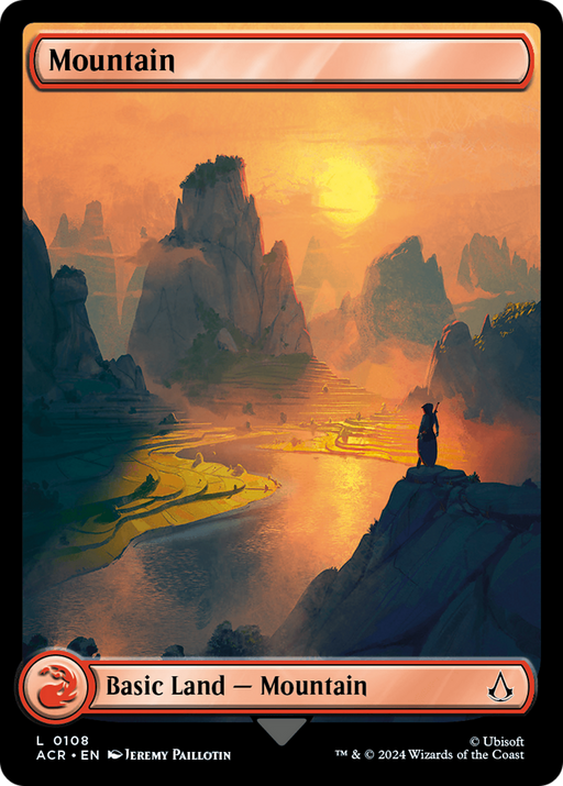Mountain (0108) (ACR-108) [Assassin's Creed] Foil MTG Single Wizards of the Coast