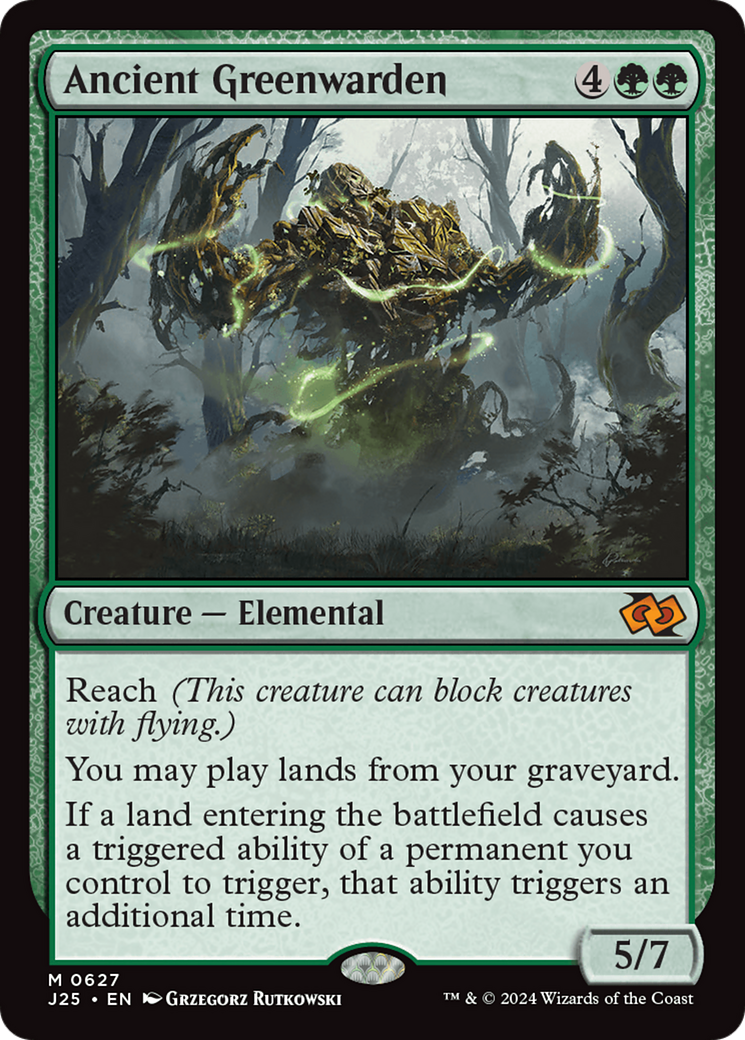 Ancient Greenwarden (J25-627) [Foundations Jumpstart] MTG Single Wizards of the Coast