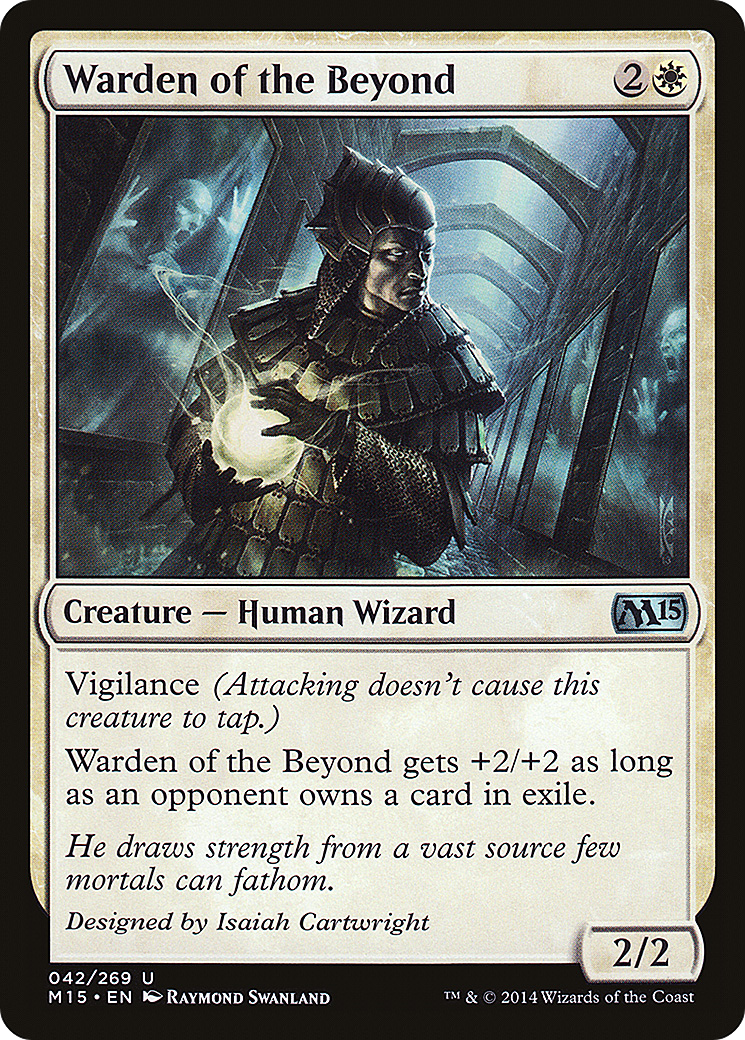 Warden of the Beyond (M15-042) [Magic 2015] Foil MTG Single Wizards of the Coast