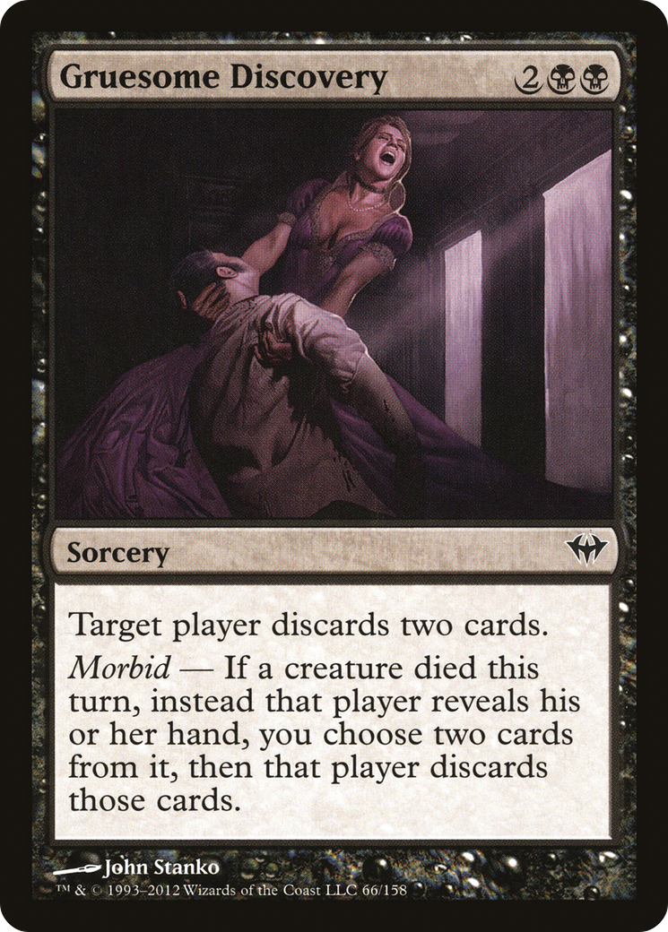 Gruesome Discovery (DKA-066) [Dark Ascension] Foil MTG Single Wizards of the Coast