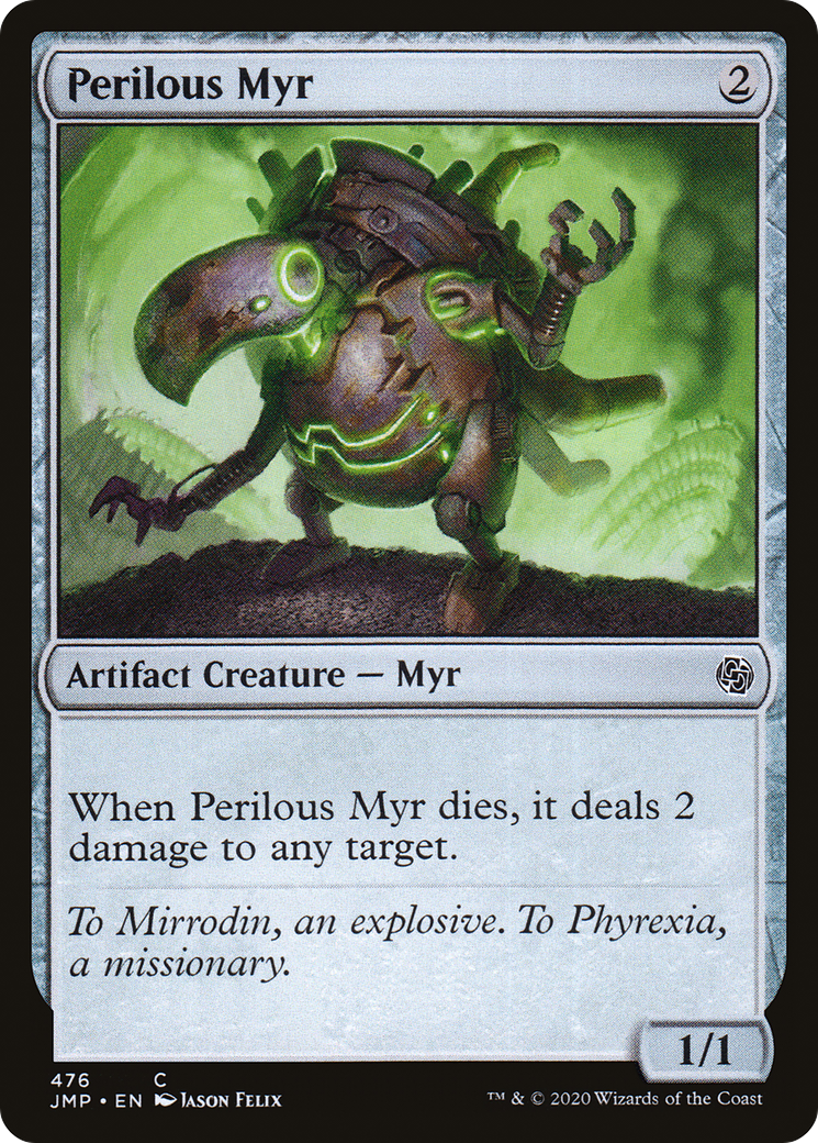 Perilous Myr (JMP-476) [Jumpstart] MTG Single Wizards of the Coast
