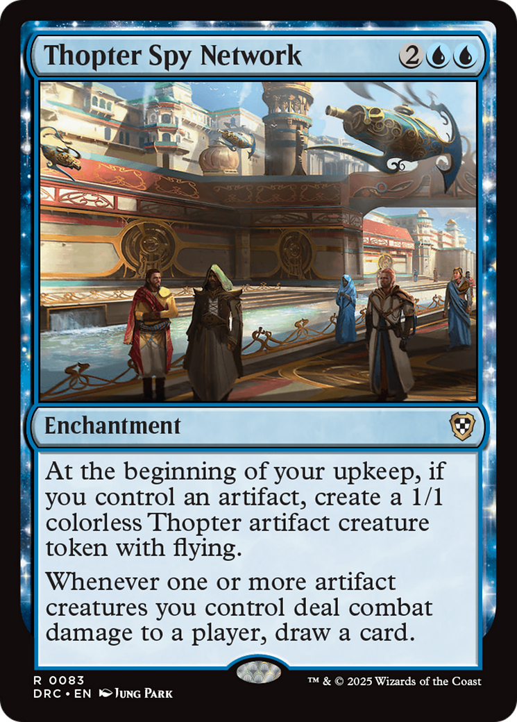 Thopter Spy Network (DRC-083) [Commander: Aetherdrift] MTG Single Wizards of the Coast