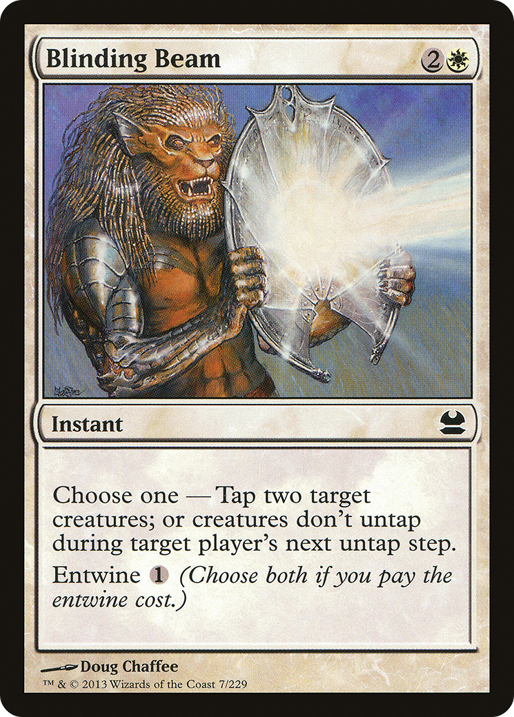 Blinding Beam (MMA-007) [Modern Masters] Foil MTG Single Wizards of the Coast