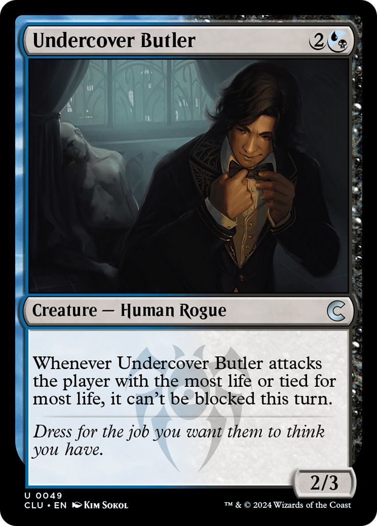 Undercover Butler (CLU-049) [Ravnica: Clue Edition] MTG Single Wizards of the Coast