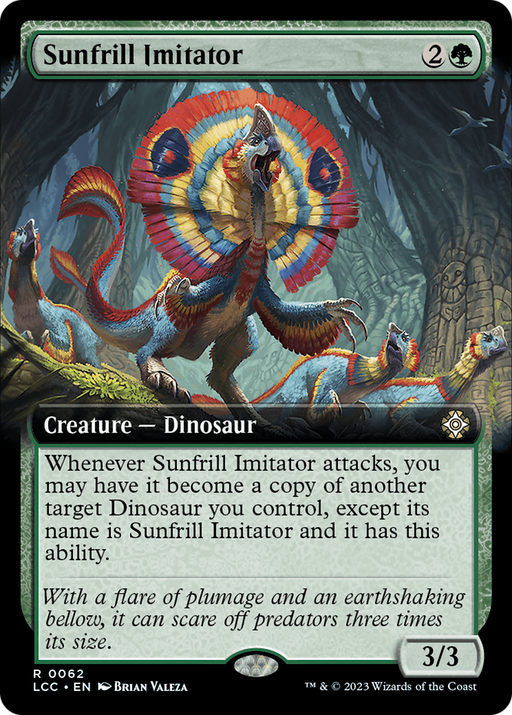 Sunfrill Imitator (LCC-062) [The Lost Caverns of Ixalan Commander] (Extended Art) MTG Single Wizards of the Coast