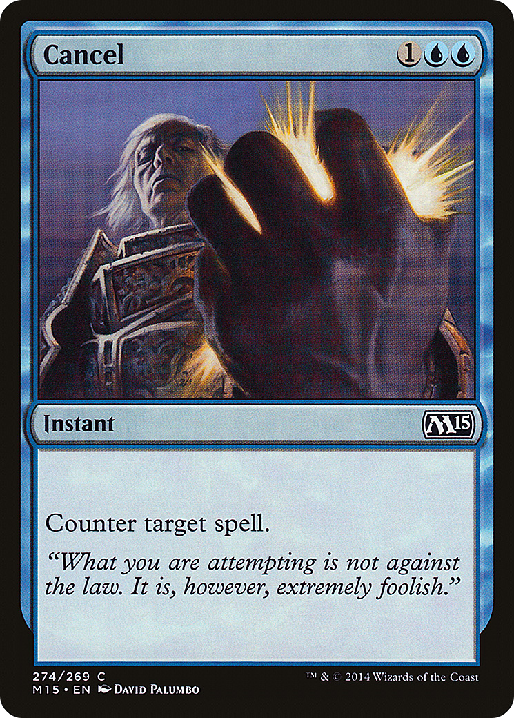 Cancel (M15-274) [Magic 2015] Foil MTG Single Wizards of the Coast