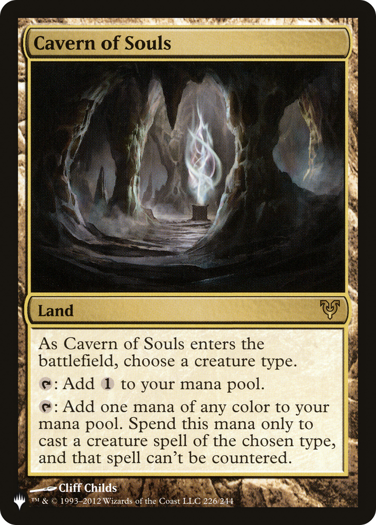 Cavern of Souls (LIST-226/244) [Mystery Booster] The List MTG Single Wizards of the Coast