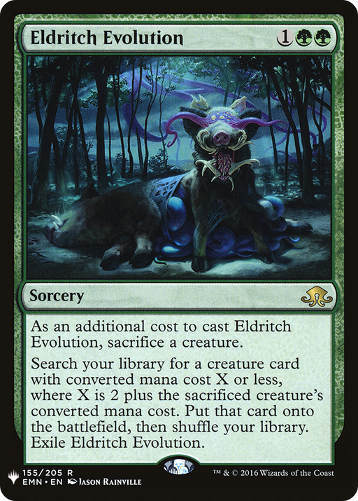 Eldritch Evolution (LIST-155) [Mystery Booster] The List MTG Single Wizards of the Coast