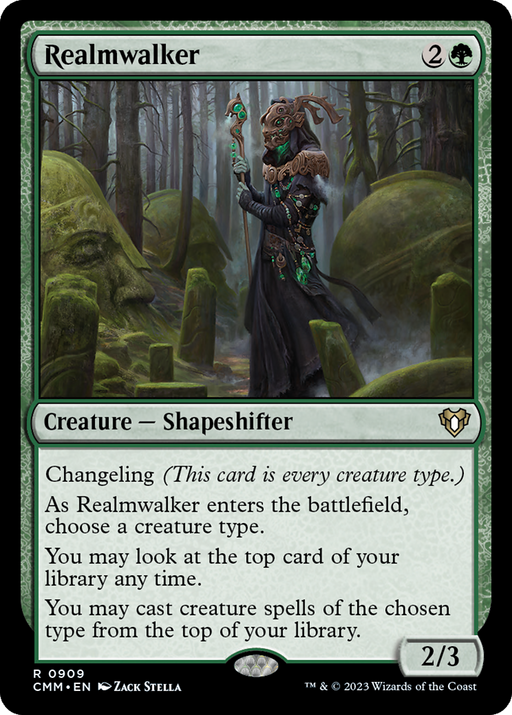 Realmwalker (CMM-909) [Commander Masters] MTG Single Wizards of the Coast