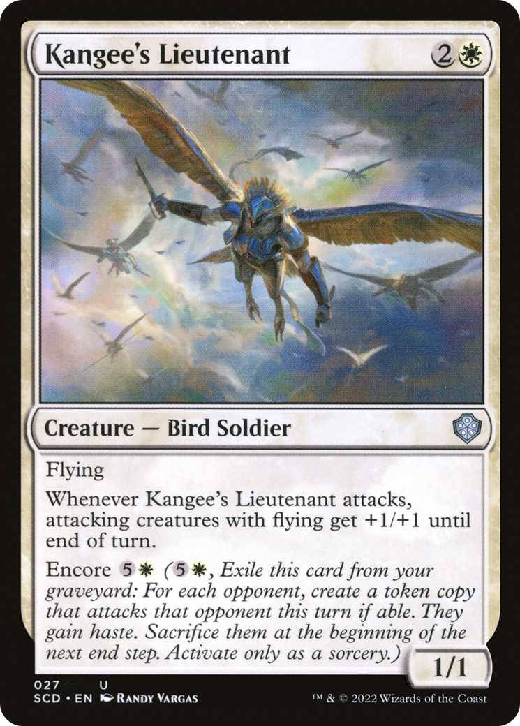 Kangee's Lieutenant (SCD-027) [Starter Commander Decks] MTG Single Wizards of the Coast