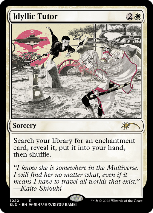 Idyllic Tutor (SLD-1020) [Secret Lair] Drop MTG Single Wizards of the Coast