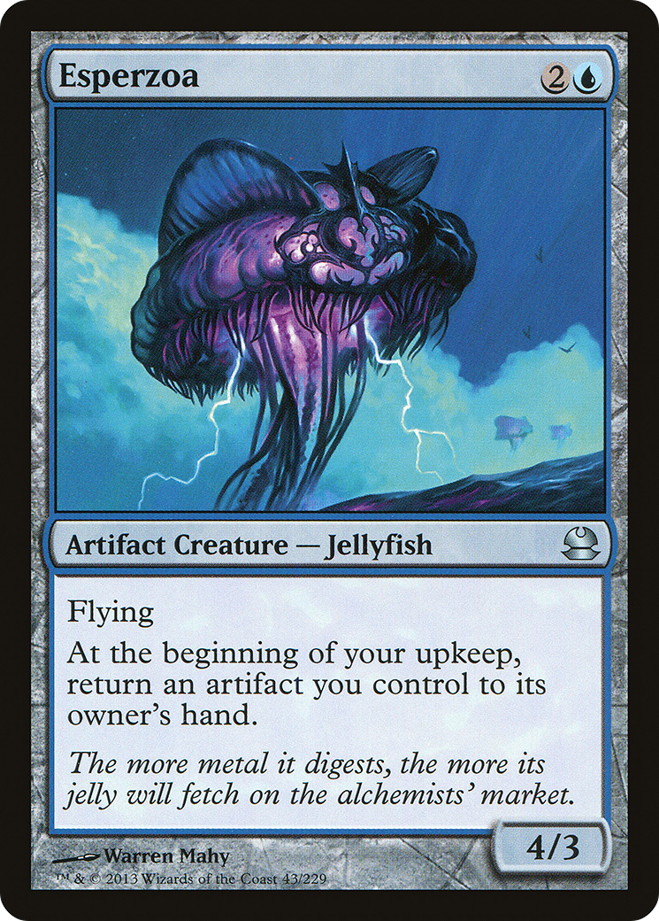 Esperzoa (MMA-043) [Modern Masters] Foil MTG Single Wizards of the Coast