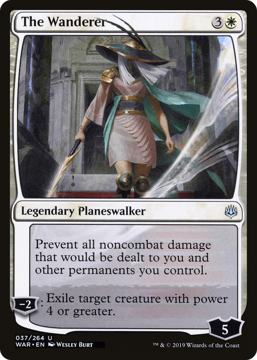 The Wanderer (WAR-037) [War of the Spark] Foil MTG Single Wizards of the Coast