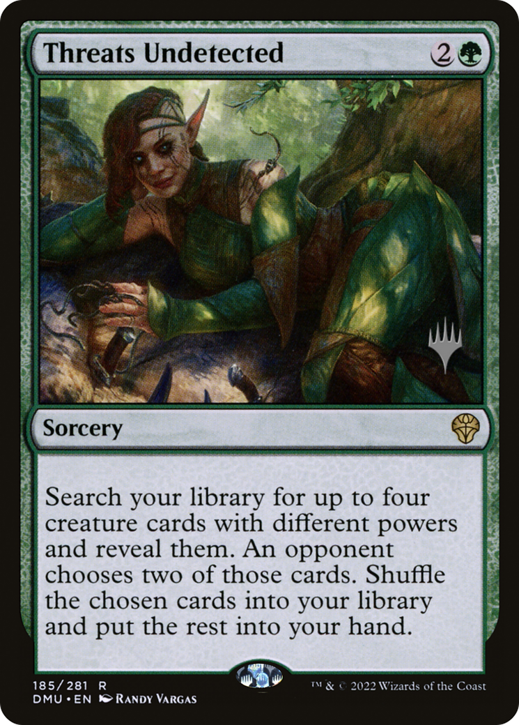 Threats Undetected (PPDMU-185) [Dominaria United Promos] MTG Single Wizards of the Coast
