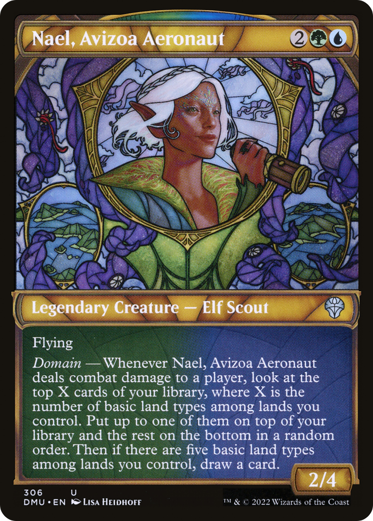 Nael, Avizoa Aeronaut (DMU-306) [Dominaria United] (Showcase) MTG Single Wizards of the Coast