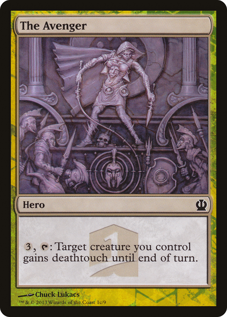 The Avenger (HERO-) [Tokens] Theros Hero's Path MTG Single Wizards of the Coast