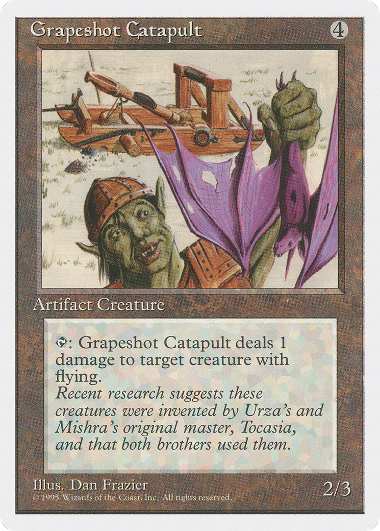 Grapeshot Catapult (4ED-) [Fourth Edition] MTG Single Wizards of the Coast