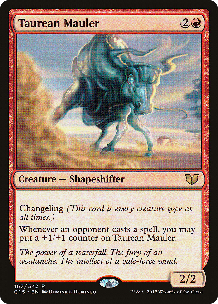 Taurean Mauler (C15-167) [Commander 2015] MTG Single Wizards of the Coast