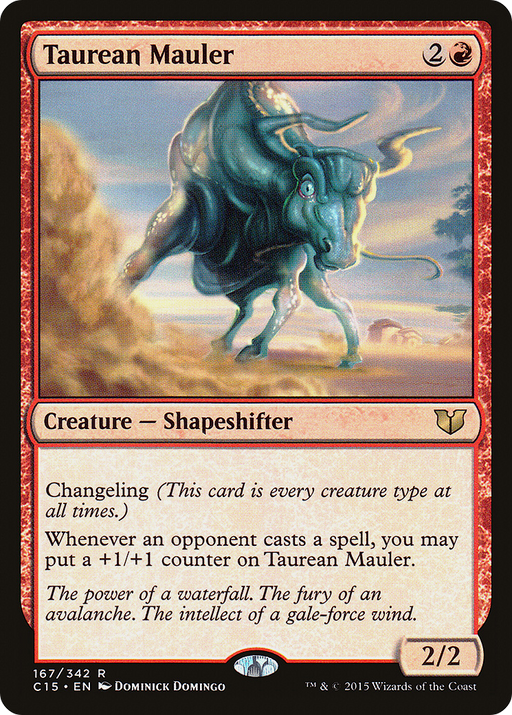 Taurean Mauler (C15-167) [Commander 2015] MTG Single Wizards of the Coast