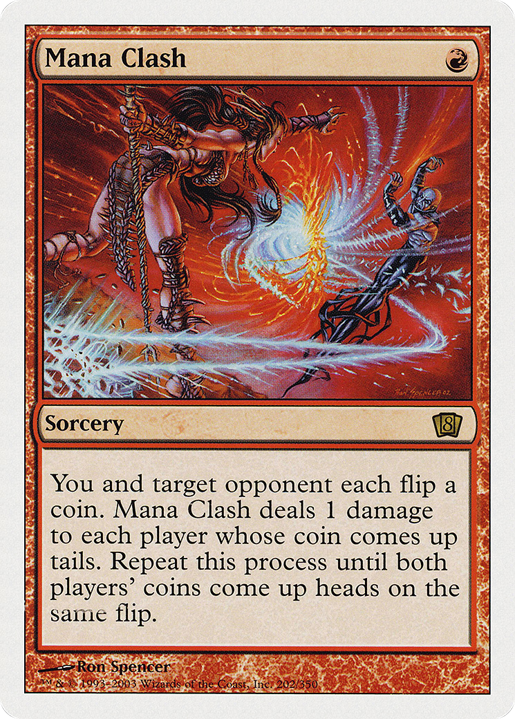 Mana Clash (8ED-202) [8th Edition] MTG Single Wizards of the Coast