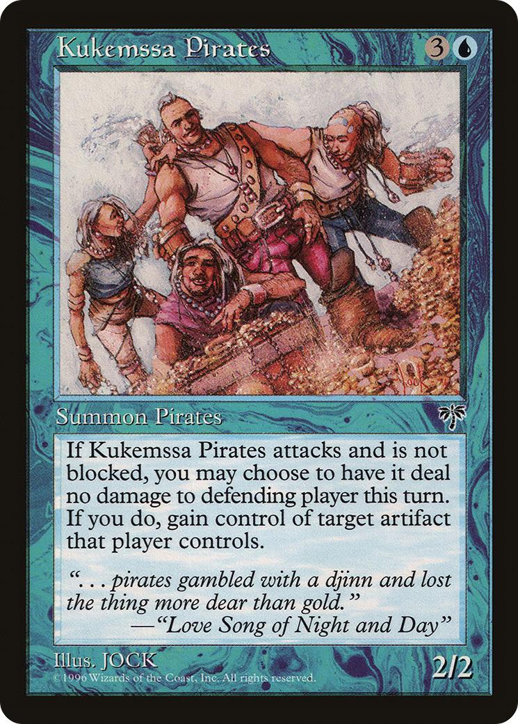 Kukemssa Pirates (MIR-071) [Mirage] MTG Single Wizards of the Coast
