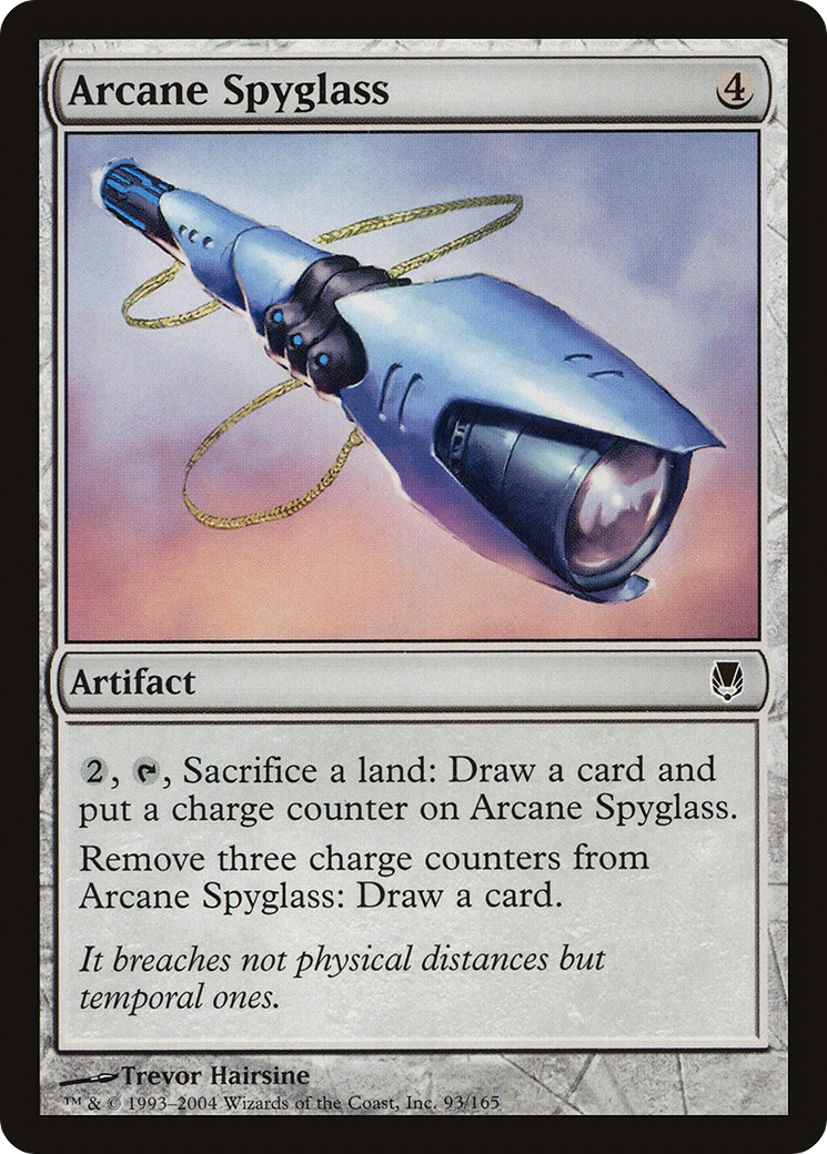 Arcane Spyglass (DST-093) [Darksteel] MTG Single Wizards of the Coast