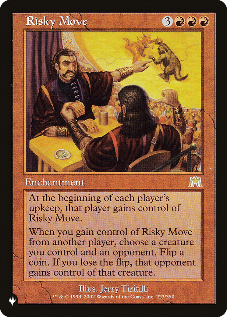 Risky Move (LIST-ONS-223) [Mystery Booster] The List MTG Single Wizards of the Coast