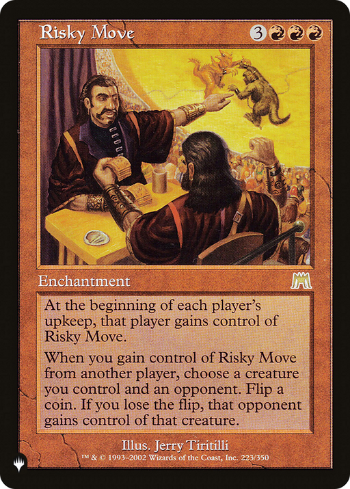 Risky Move (LIST-ONS-223) [Mystery Booster] The List MTG Single Wizards of the Coast