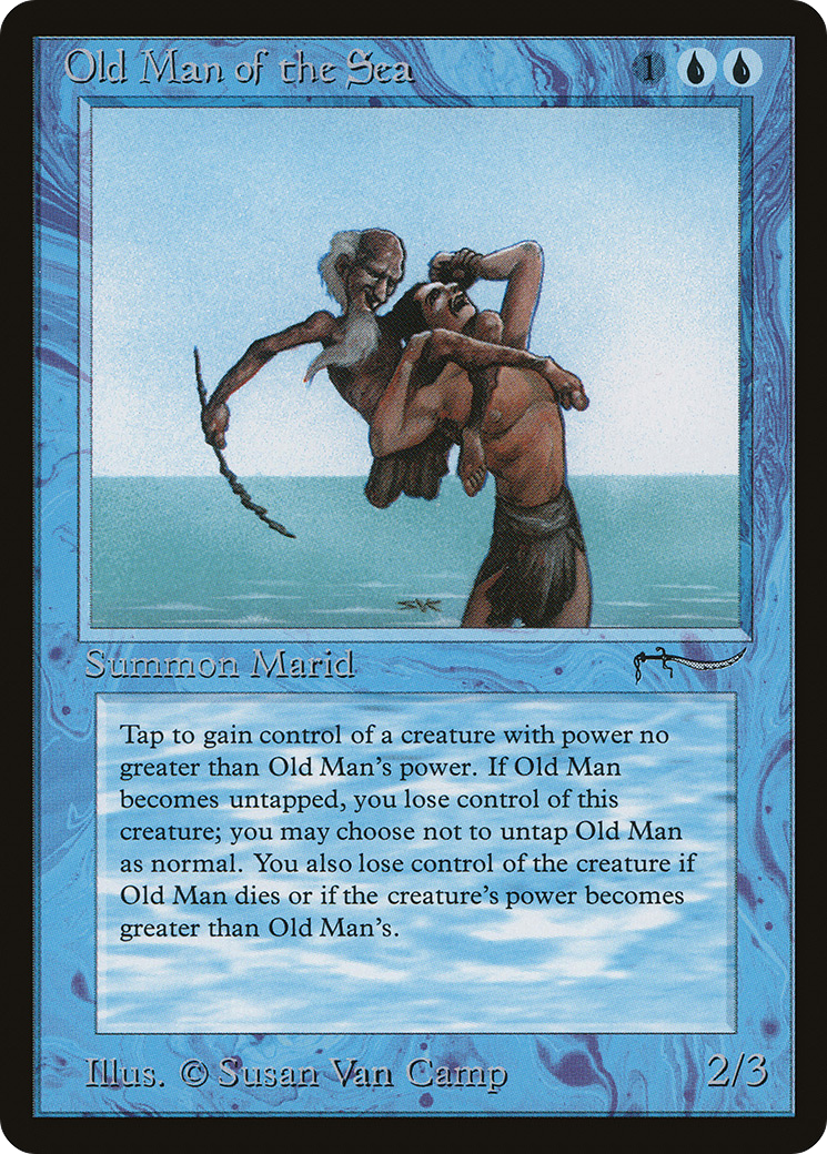 Old Man of the Sea (ARN-018) [Oldschool] Arabian Nights MTG Single Wizards of the Coast