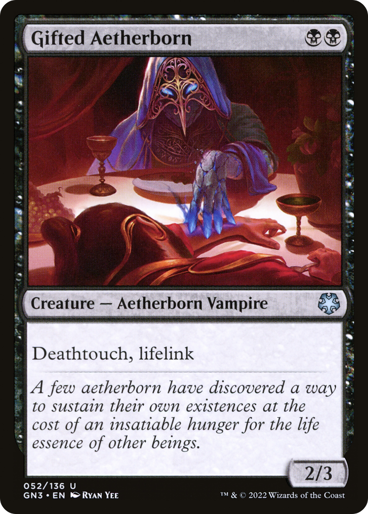 Gifted Aetherborn (GN3-052) [Misc] Game Night: Free-for-All MTG Single Wizards of the Coast