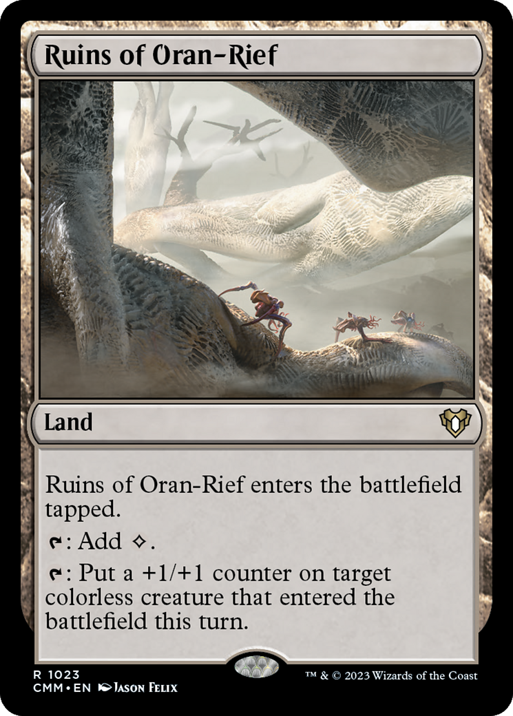 Ruins of Oran-Rief (CMM-1023) [Commander Masters] MTG Single Wizards of the Coast