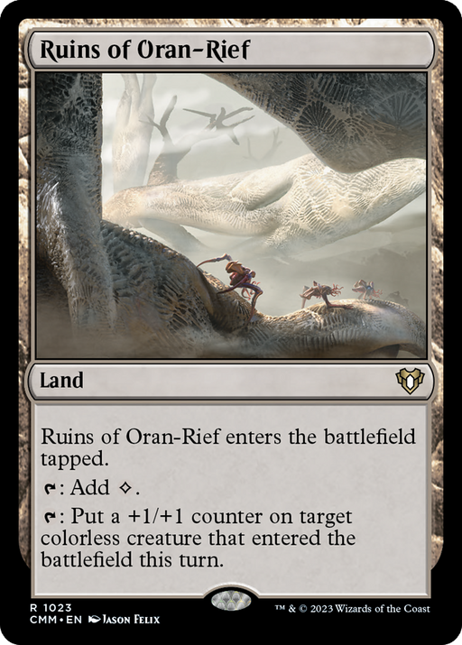 Ruins of Oran-Rief (CMM-1023) [Commander Masters] MTG Single Wizards of the Coast