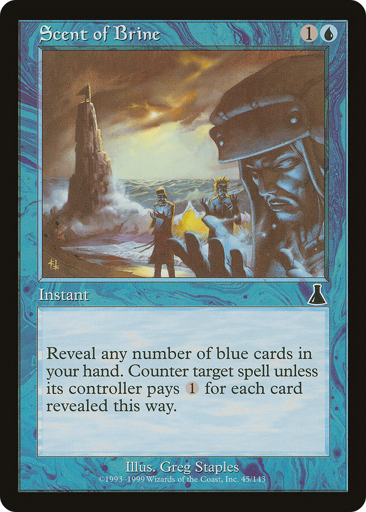 Scent of Brine (UDS-045) [Urza's Destiny] Foil MTG Single Wizards of the Coast
