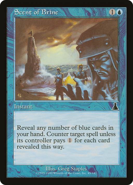 Scent of Brine (UDS-045) [Urza's Destiny] Foil MTG Single Wizards of the Coast
