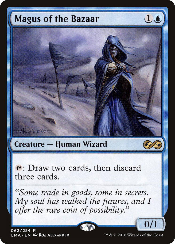 Magus of the Bazaar (UMA-063) [Ultimate Masters] MTG Single Wizards of the Coast