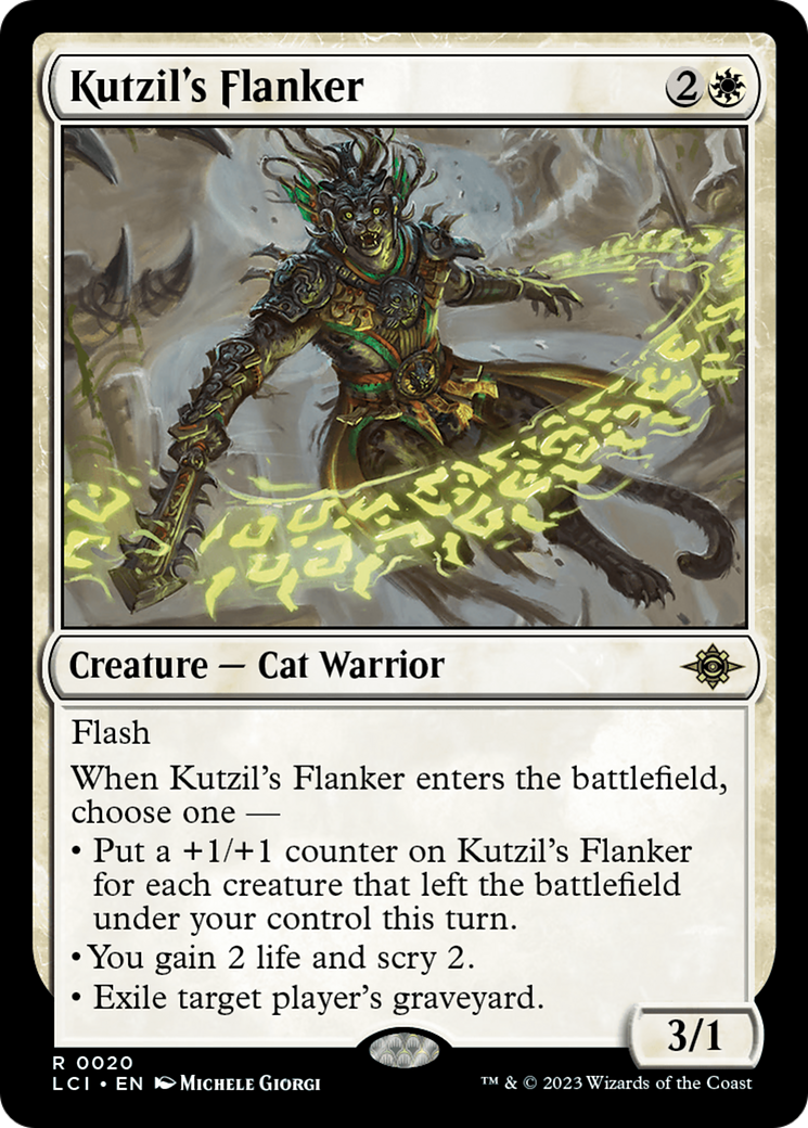 Kutzil's Flanker (LCI-020) [The Lost Caverns of Ixalan] MTG Single Wizards of the Coast