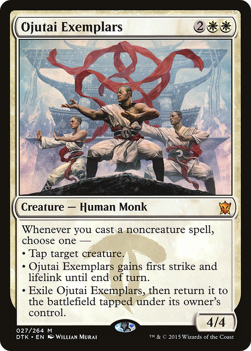 Ojutai Exemplars (DTK-027) [Dragons of Tarkir] MTG Single Wizards of the Coast