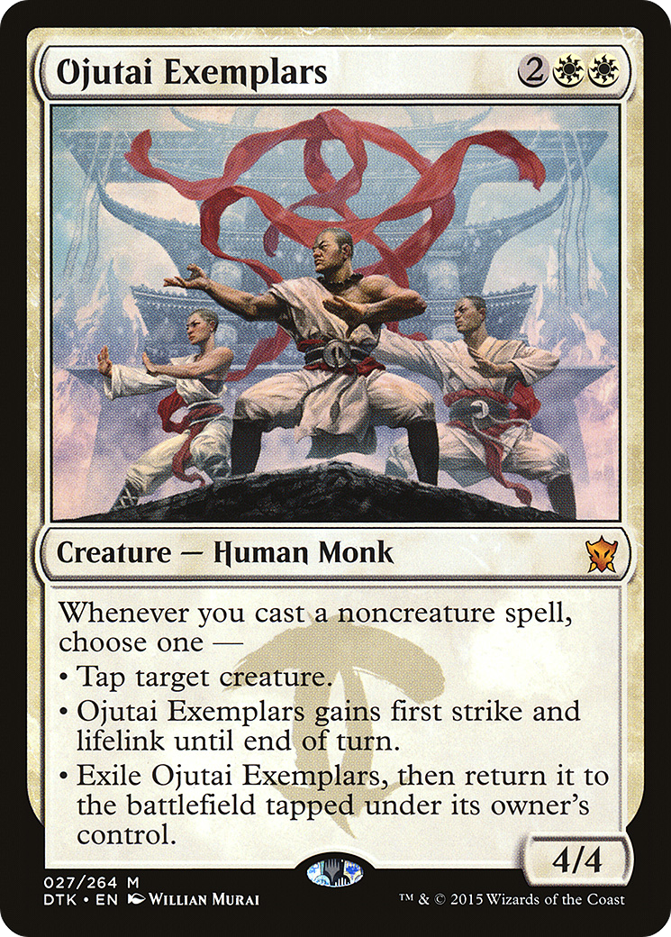 Ojutai Exemplars (DTK-027) [Dragons of Tarkir] Foil MTG Single Wizards of the Coast