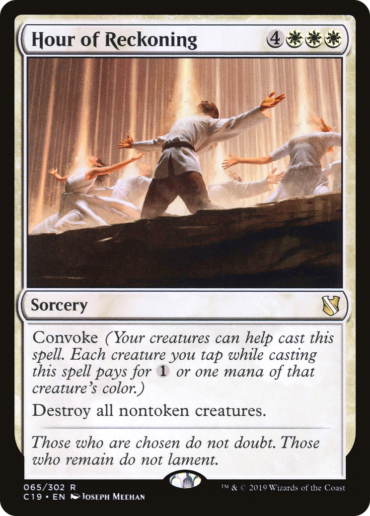 Hour of Reckoning [Commander 2019] MTG Single Magic: The Gathering