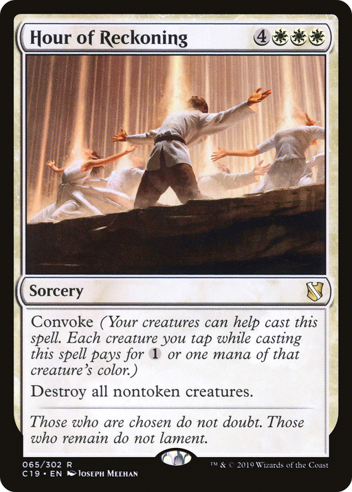 Hour of Reckoning (C19-065) [Commander 2019] MTG Single Wizards of the Coast