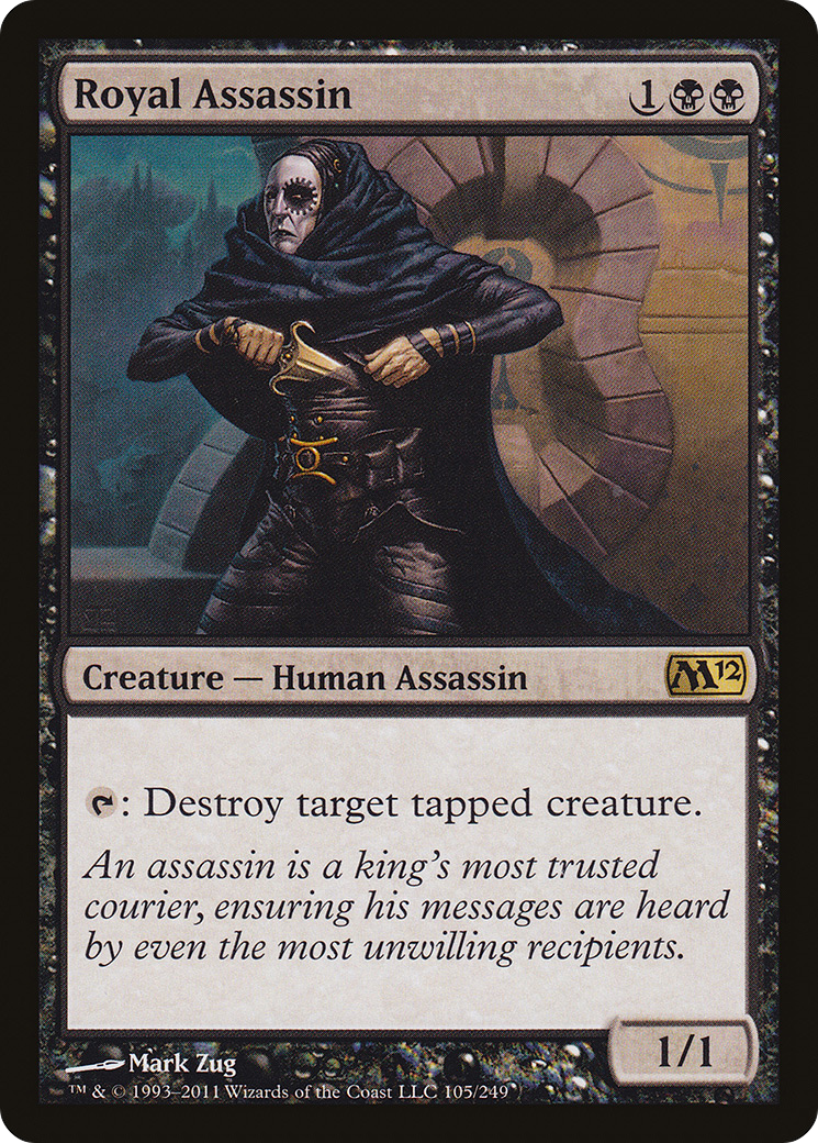 Royal Assassin (M12-105) [Magic 2012] MTG Single Wizards of the Coast
