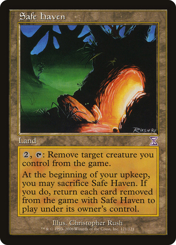 Safe Haven (TSB-121) [Time Spiral Timeshifted] Foil MTG Single Wizards of the Coast