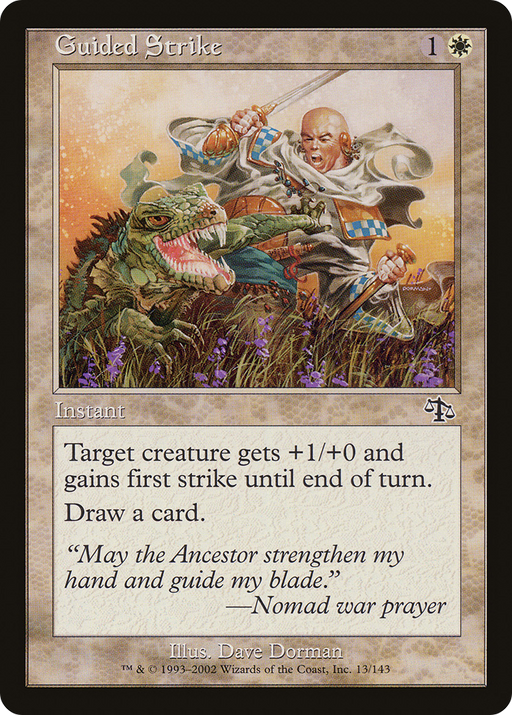 Guided Strike (JUD-013) [Judgment] MTG Single Wizards of the Coast