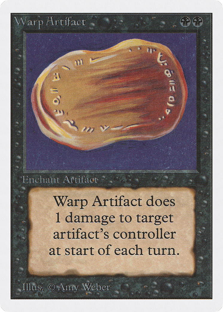 Warp Artifact (2ED-) [Oldschool] Unlimited Edition MTG Single Wizards of the Coast