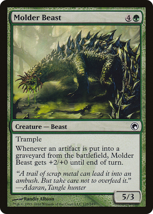 Molder Beast (SOM-125) [Scars of Mirrodin] MTG Single Wizards of the Coast