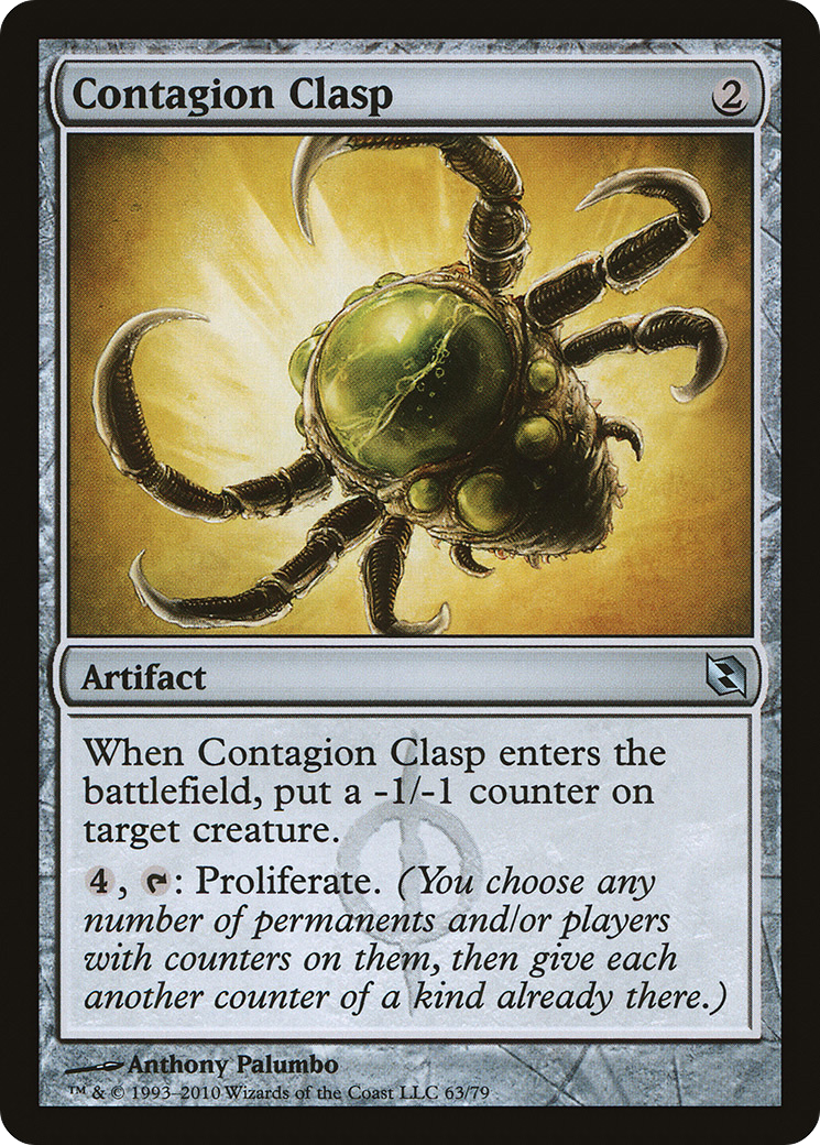 Contagion Clasp (DDF-063) [Misc] Duel Decks: Elspeth vs. Tezzeret MTG Single Wizards of the Coast