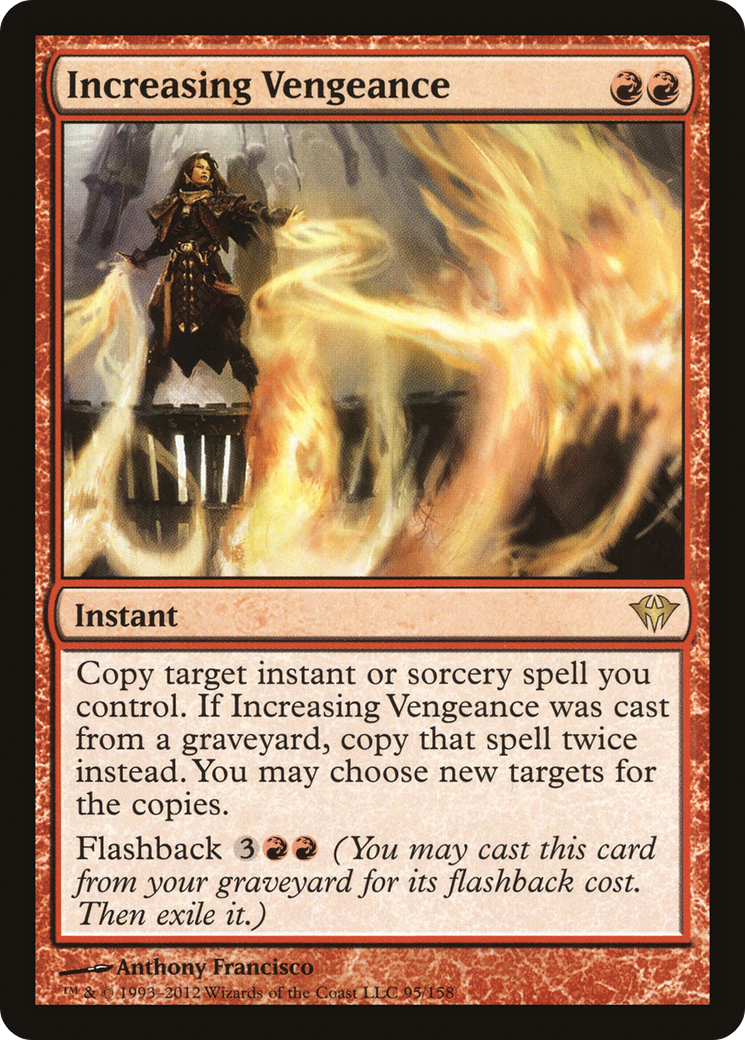 Increasing Vengeance (DKA-095) [Dark Ascension] MTG Single Wizards of the Coast